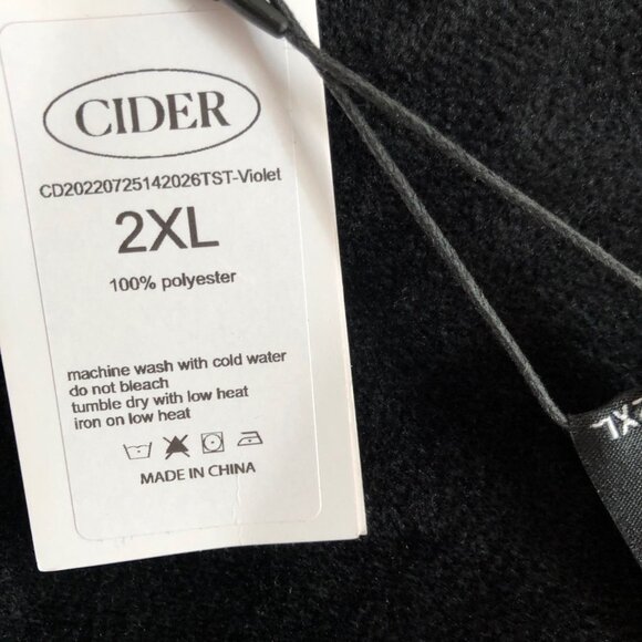 Cider Womens Fuchsia Long Sleeve Blazer‎ Jacket Business Casual Size 2XL NWT - Picture 6 of 6